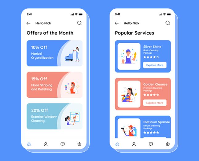 On- demand Cleaning Services App Success Story