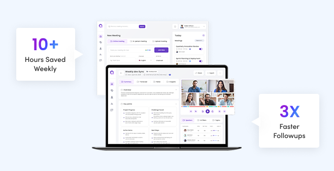 AI-led Meeting Intelligence Platform Enhanced Executive Decisioning 