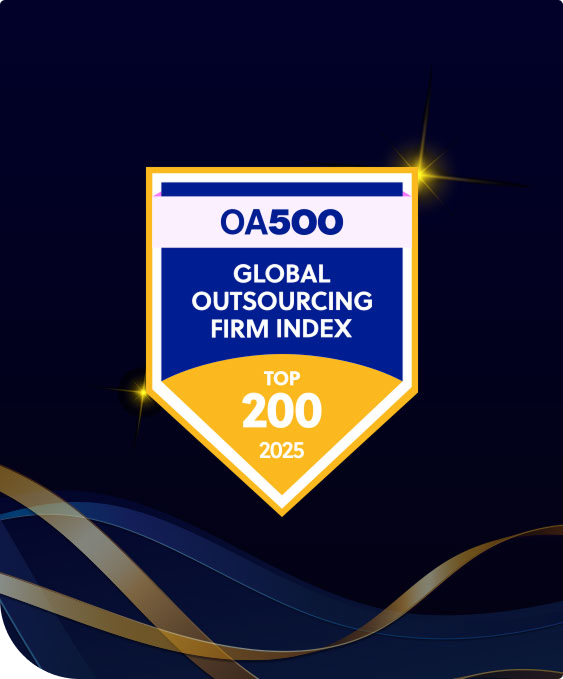 OA500 Global Outsourcing Firm Index Top 200 Award 2025