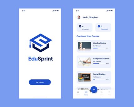SaaS Mobile App for Online Education Modernization