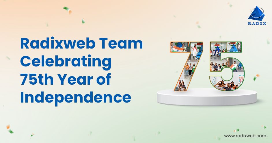 Radixweb Celebrating 75 Years of Independence  