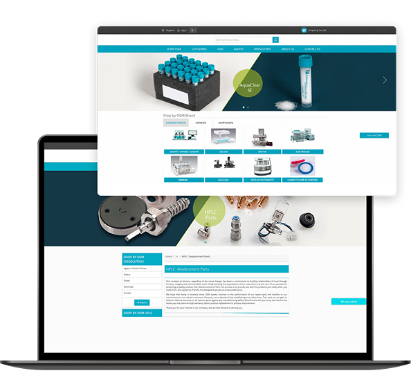 Lab Equipment Ecommerce Portal