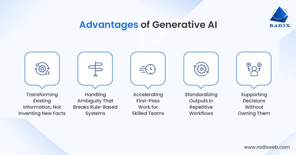 Key Advantages of Gen AI