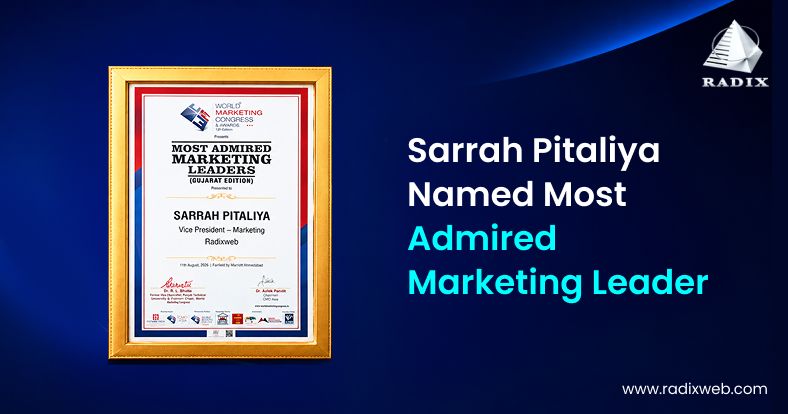 Sarrah Pitaliya Marketing Leadership Recognition