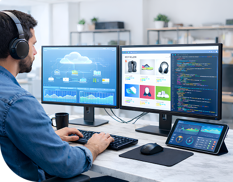 Scalable Cloud-Native Backend Architecture