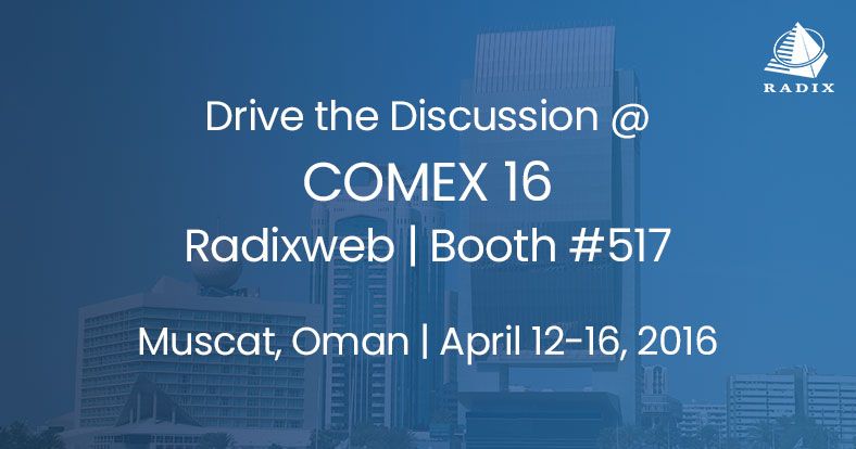 COMEX Oman 2016 - What To Expect At Booth #517
