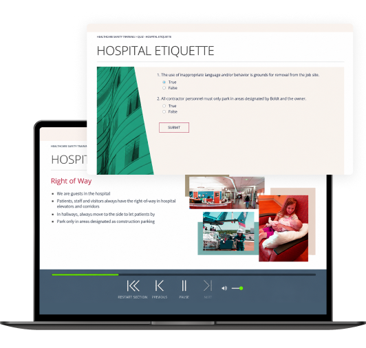 Construction Contractor Digital Website Platform