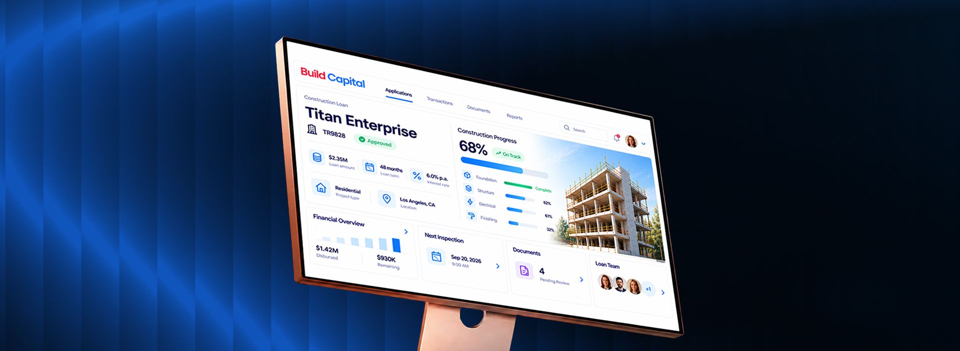 Construction Loan Management Platform