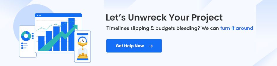 Get help for Project Failure