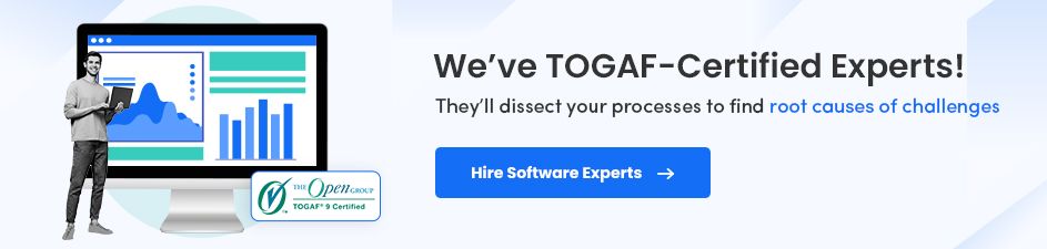 Hire TOGAF Certified Software Experts