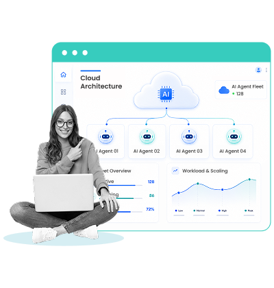 Scalable Cloud Architecture&nbsp;for&nbsp;AI Agents&nbsp;