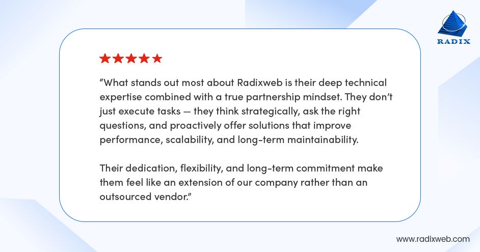 Client Review on Tech Partnership