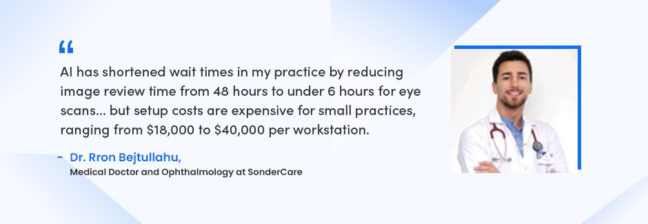 AI-Enhanced Eye Scan Process by Dr. Rron Bejtullahu.