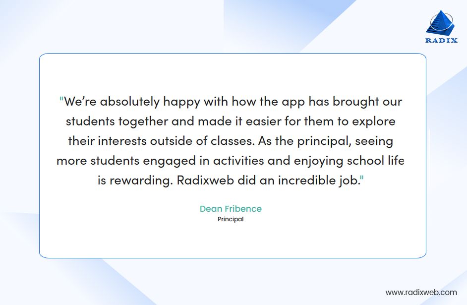 Client Review on School App