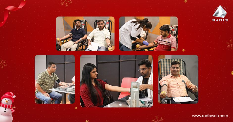 Christmas Celebration with Blood Donation Camp in Partnership with Red Cross
