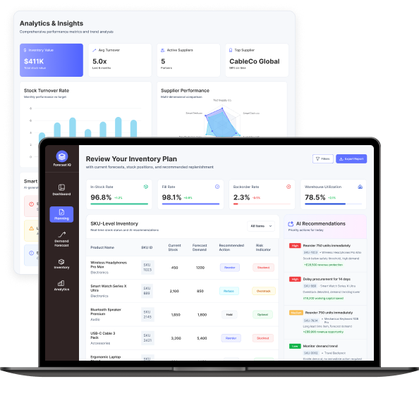 Retail Inventory Forecasting Platform