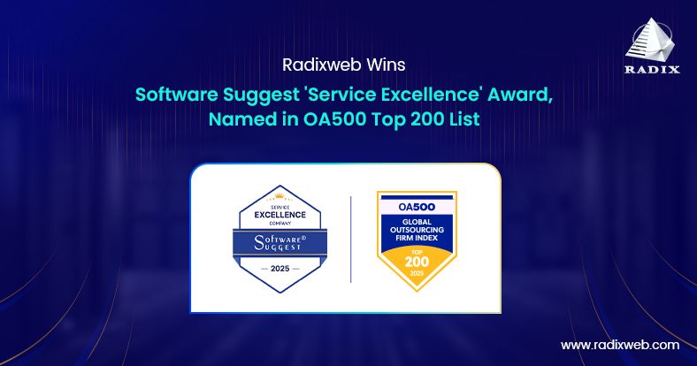 Radixweb Earns OA500 Top 200, Software Suggest 2025 Honors