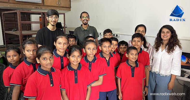 Radixweb CSR Initiative Supporting Young Learners
