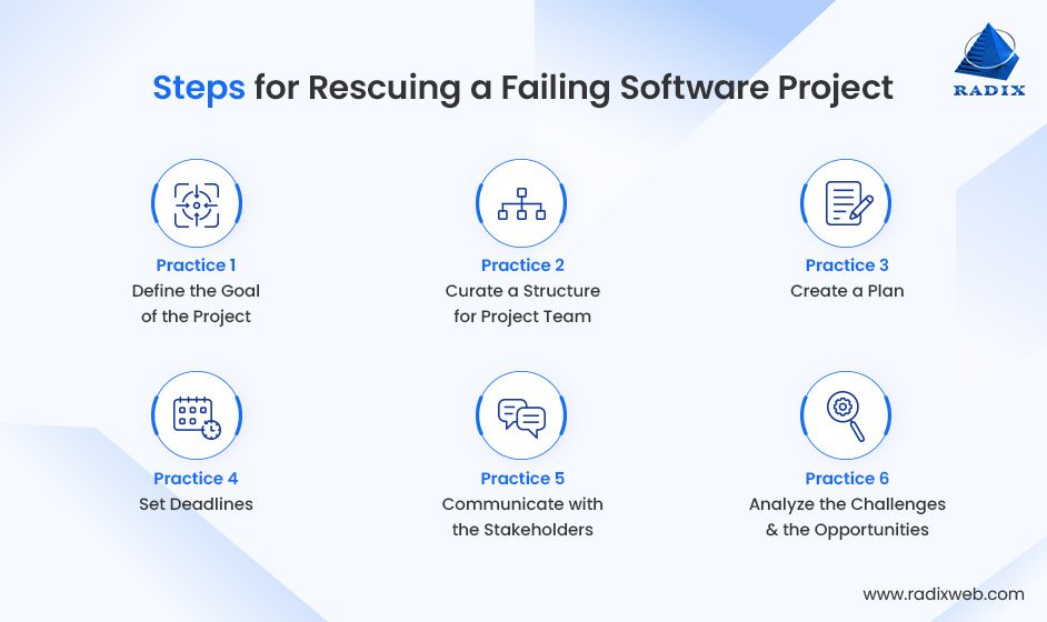 Rescuing a Falling Software Project Stpes