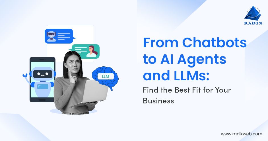 Difference Between AI Agents, Chatbots and LLMs