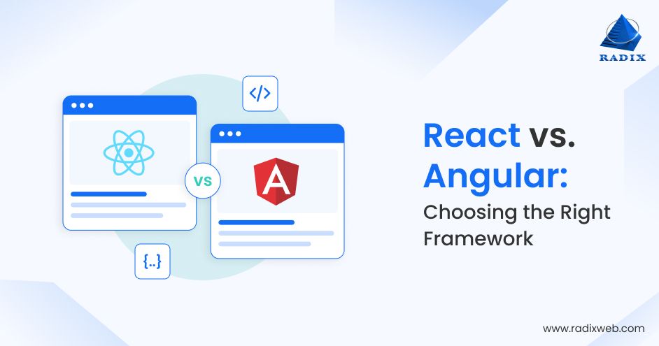 React vs Angular Framework Comparison