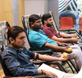 Blood Donation Camp at Radixweb 