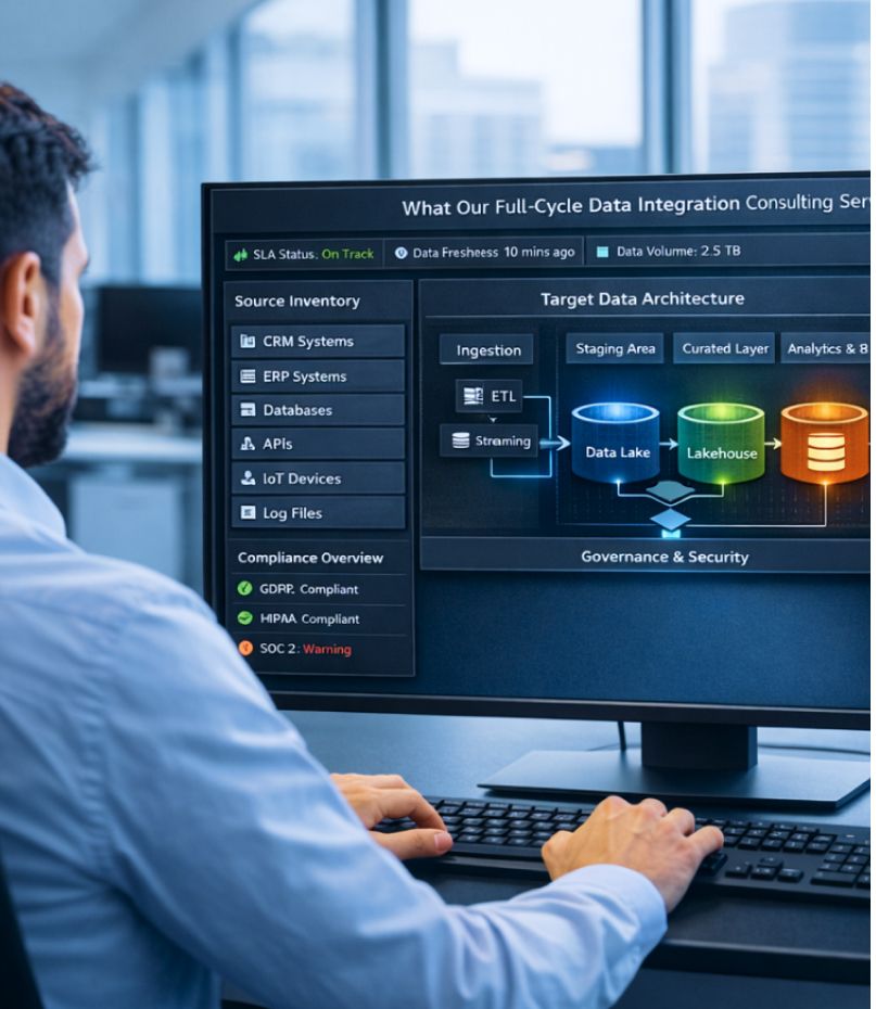 End-to-end Data Integration Services